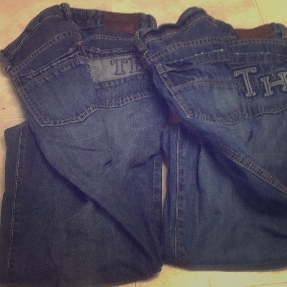 Tommy Hilfiger boys size 16 jeans x 2